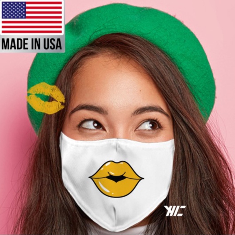NEW IN STOCK Fast Ship Lip Lipstick Fun Face Mask - Picture 2 of 9
